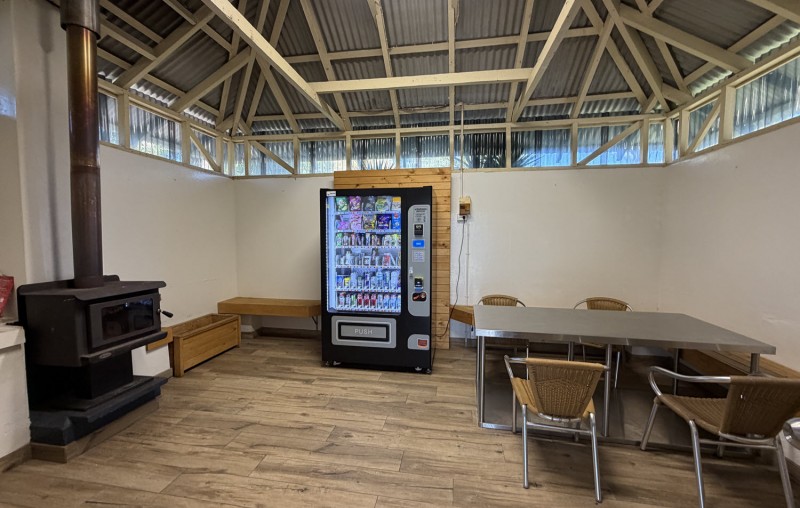 big4 middleton beach albany campers kitchen vending machine