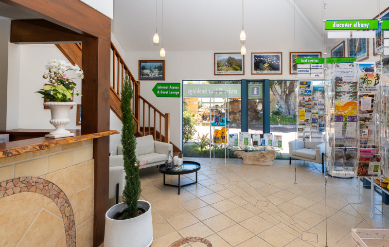 big4 middleton beach albany general store reception