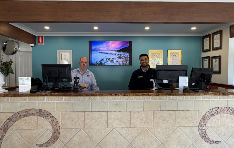 big4 middleton beach albany reception guest services