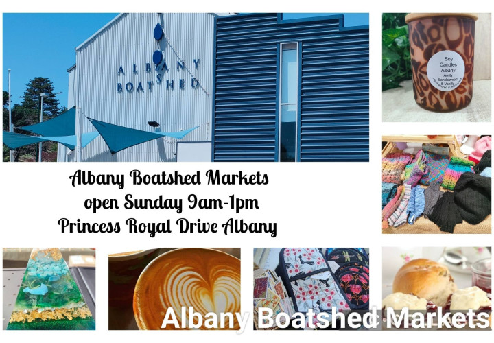 Albany Boatshed Markets FB page Oct 2025