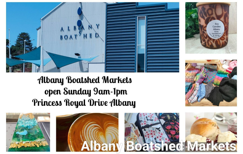 Albany Boatshed Markets FB page Oct 2025